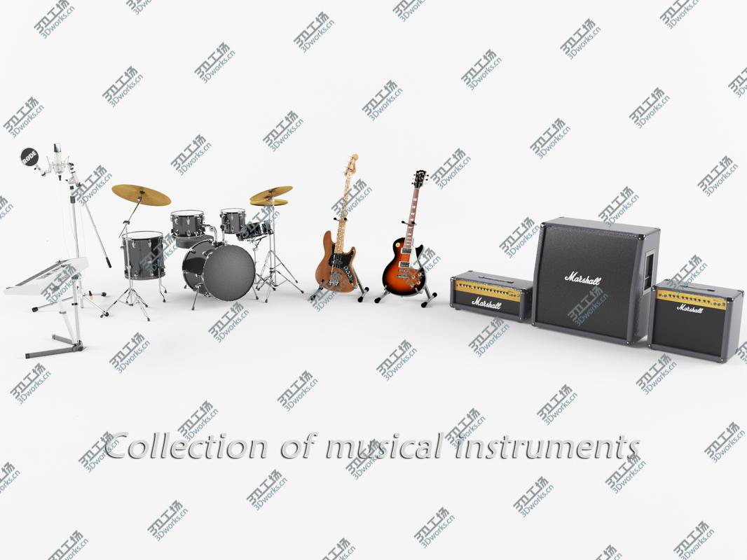 images/goods_img/202104091/3D Musical Instruments model/1.jpg